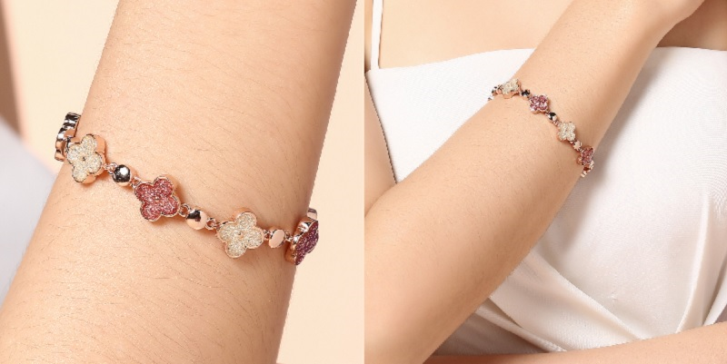 Vòng Tay Kim Loại Nữ AvaJi AVJ.T000044.00